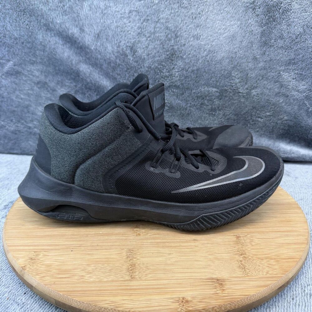 Nike Air Versitile II Shoes Mens Size 9 Black Basketball Sneakers AA3819-002